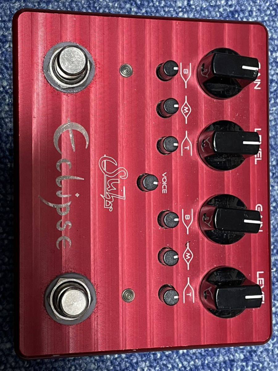 Eclipse Suhr Dual Overdrive⁄Distortion Black Pedal - Edition Dual