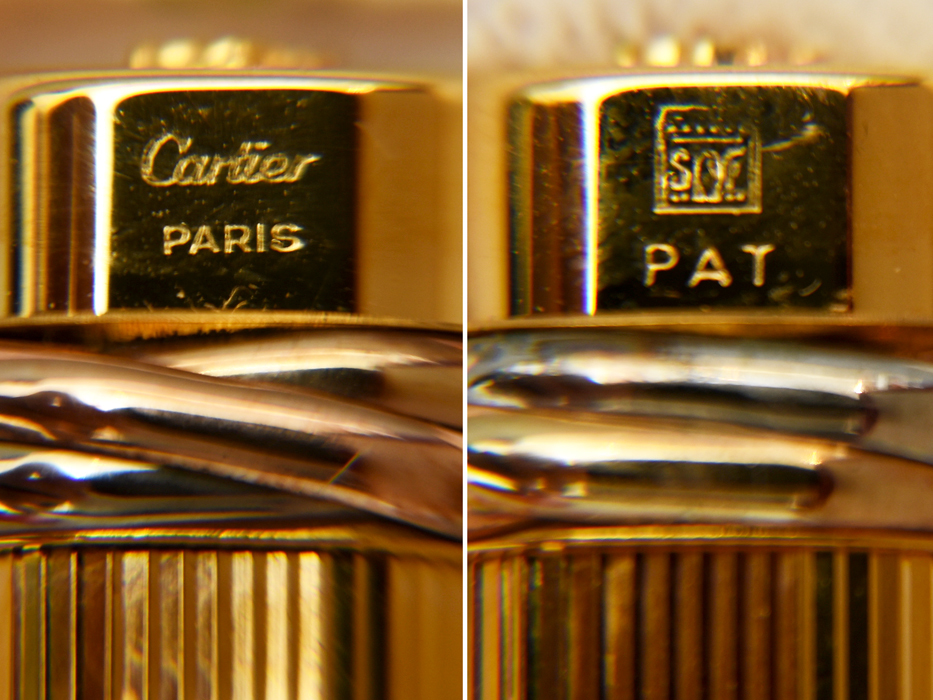 les must de Cartier カルティエ ボールペン ゴールド色 専用ケース