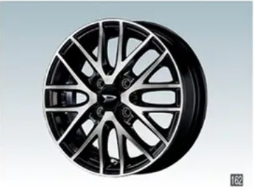 決算大特価 ミライース LA350/360S：純正 アルミホイールセット（14