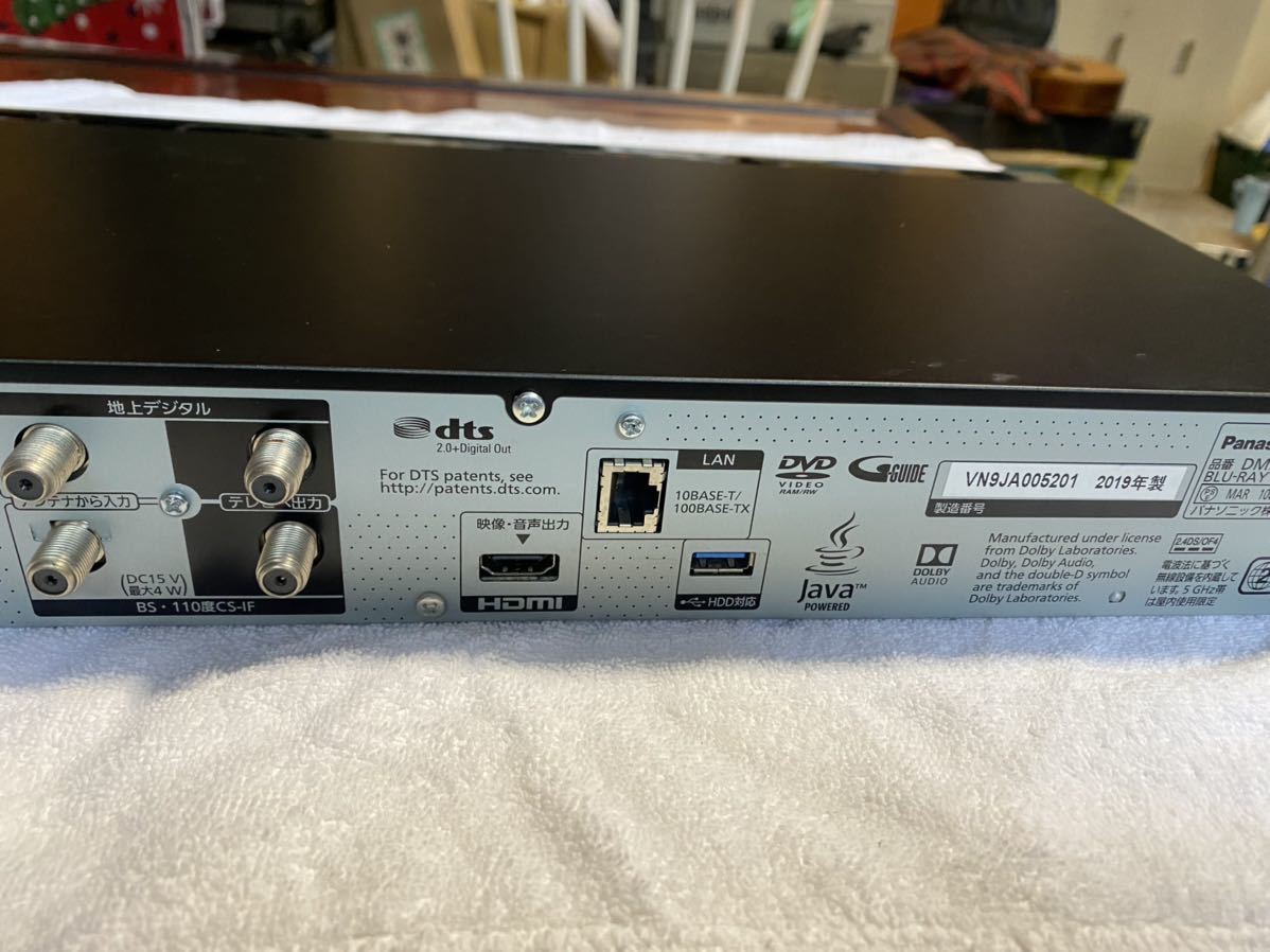 Panasonic DMR-4CS100 BLU-RAY DISC RECORDER ブルーレイディスク
