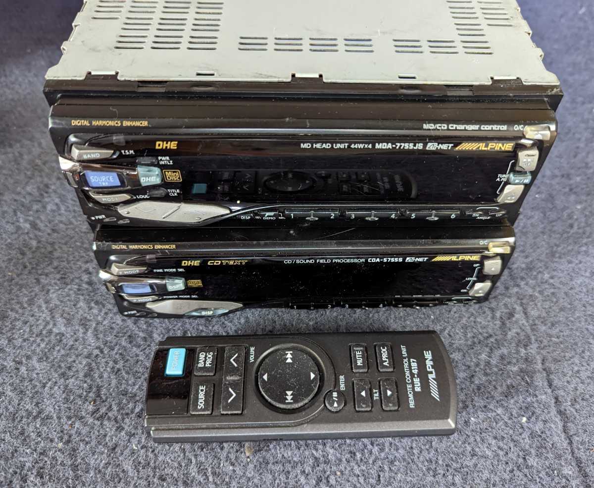 アルパイン MDA-7755JS MD - Yahoo!オークション Alpine ALPINE CDA 