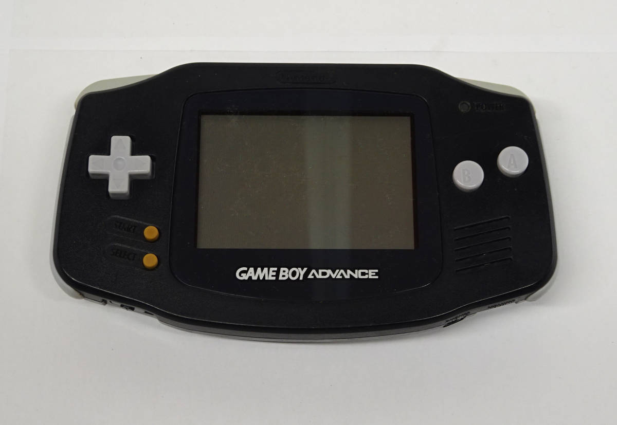 □電池蓋欠品□ ゲームボーイアドバンス ブラック 本体のみ □動作OK