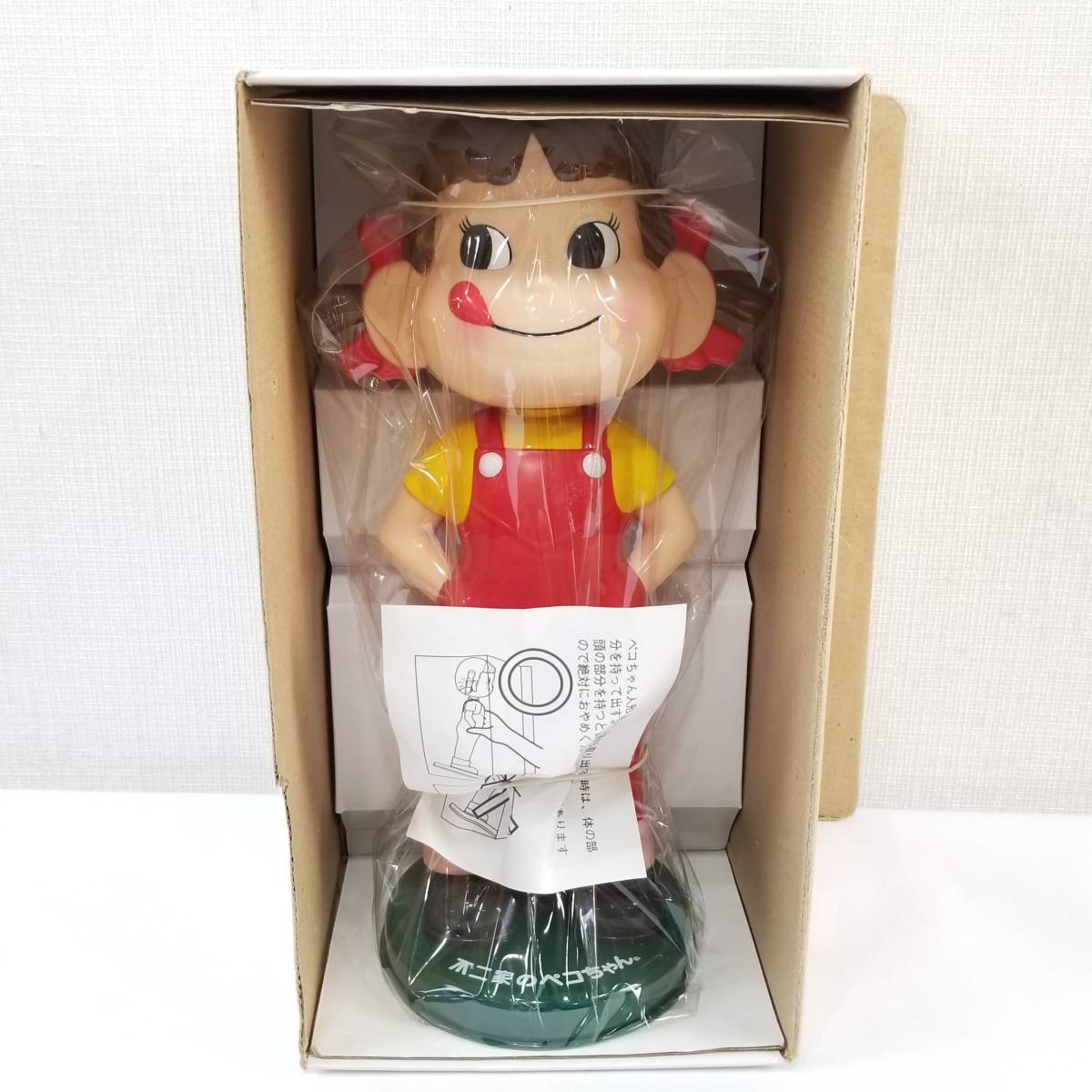 Saori 不二家ペコちゃん首振り人形セット 【非売品】 ペコちゃん 首