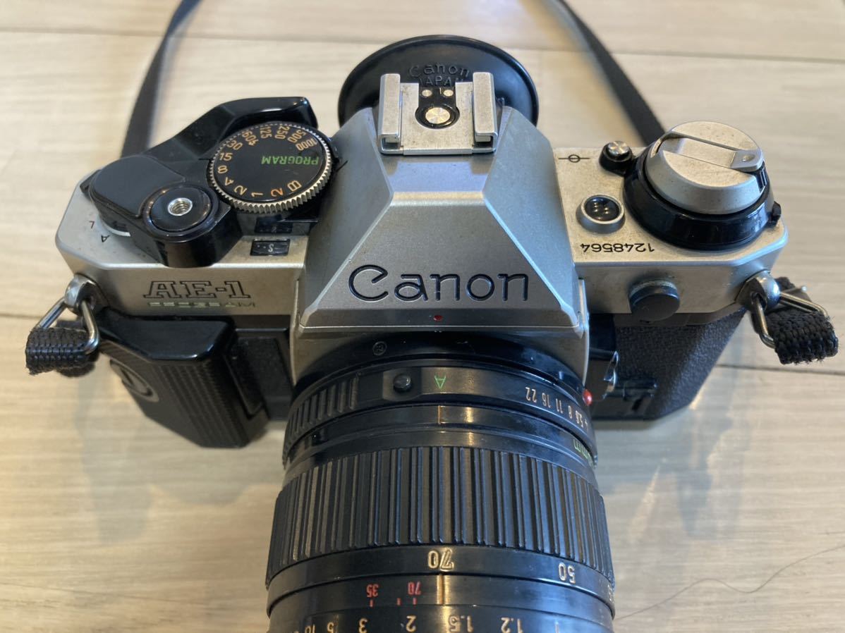 Canon キャノン AE-1 PROGRAM 一眼レフカメラ 動作未確認 ジャンク扱い