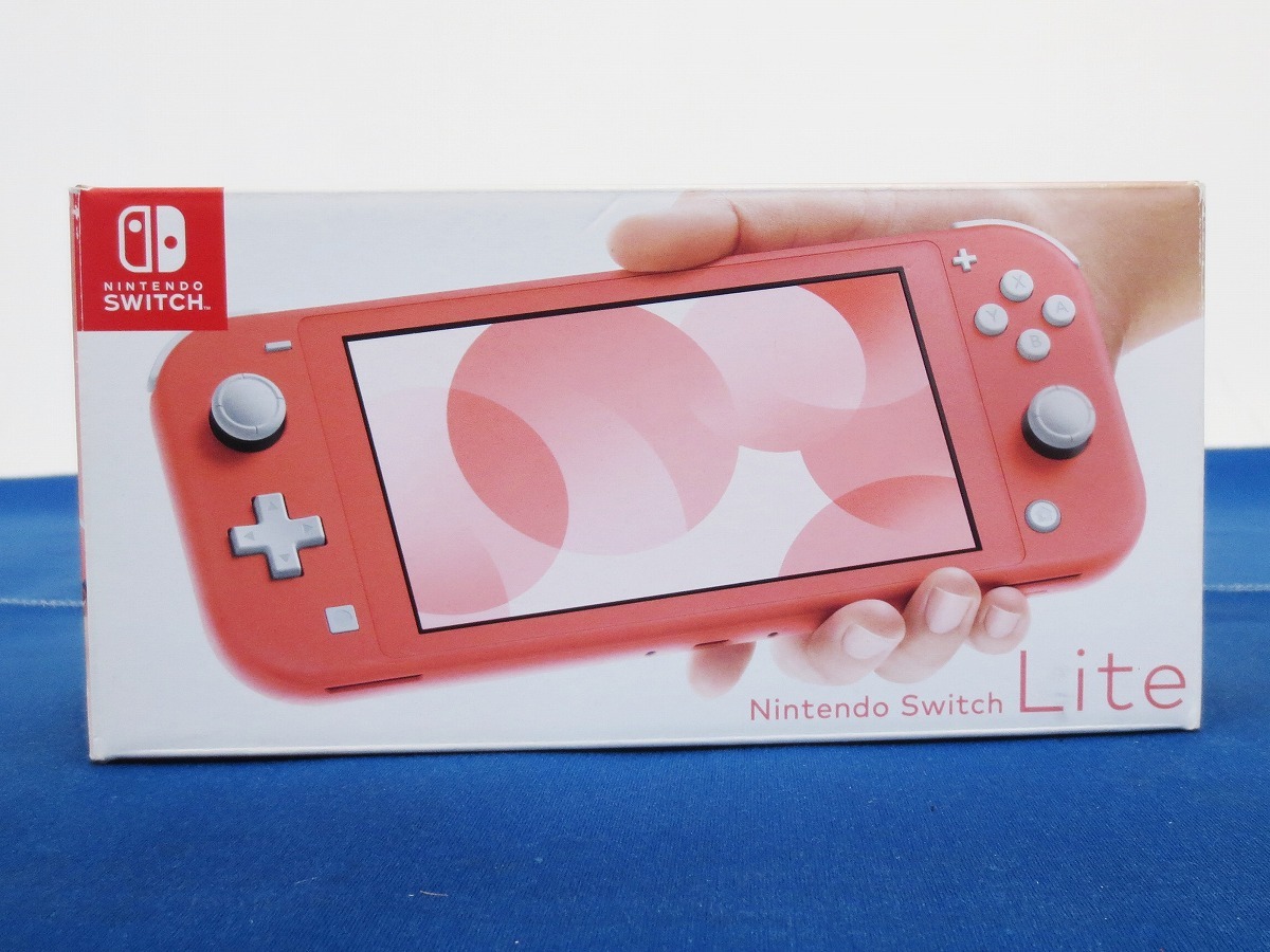 コーラル ニンテンドースイッチライト 本体のみ 1円～☆Nintendo Switch Lite本体≪A≫ コーラル ニンテンドースイッチ