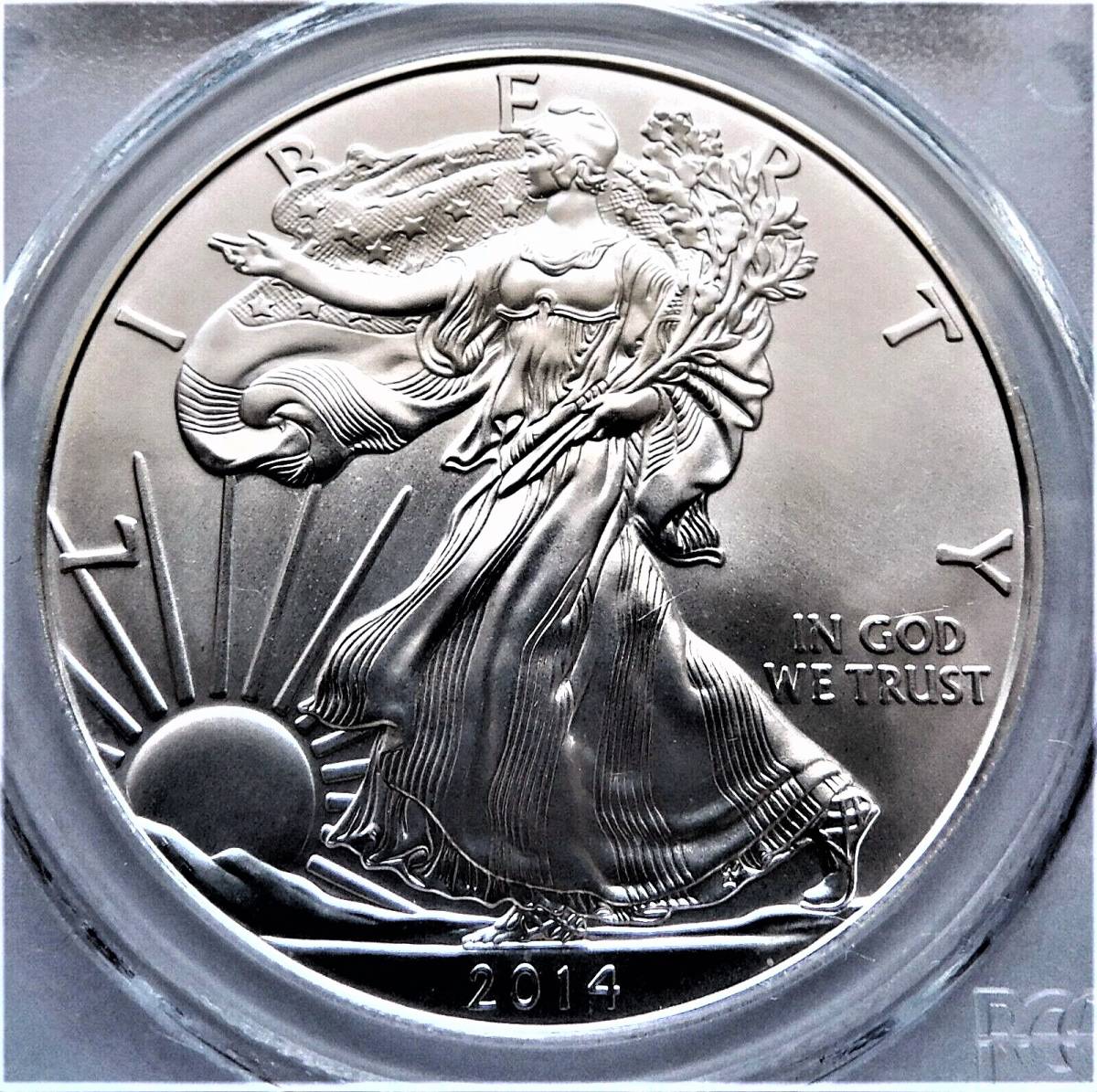 2014年 PCGS MS70 シルバーイーグル 2014年 PCGS MS70 シルバーイーグル