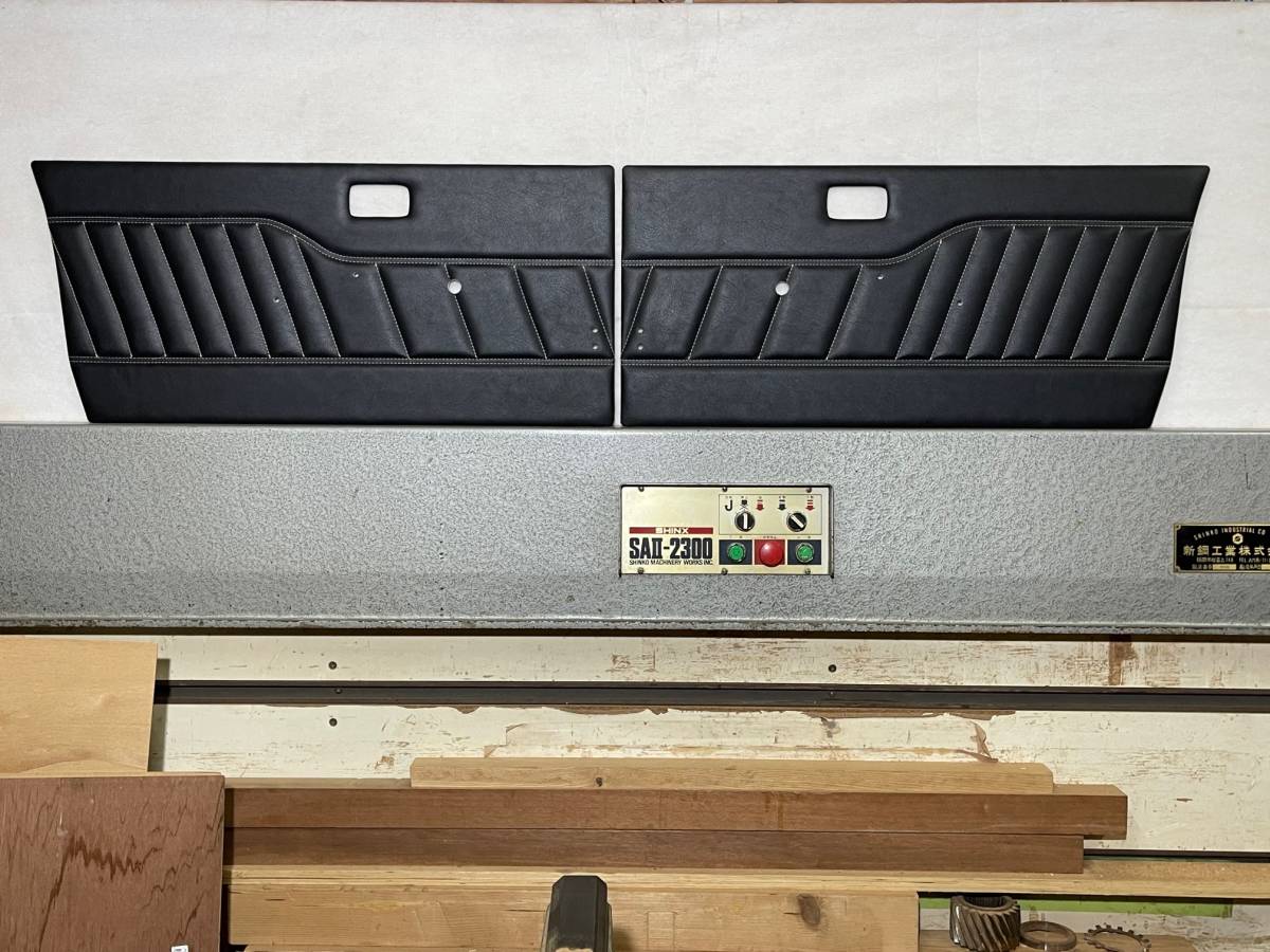 ☆ジムニーJA11 JA12W JA22W用フロント内張り2枚セット ブラック☆モカ