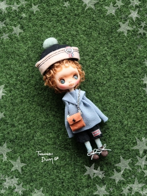 最安値，大得価 №101 空色のちび子 ミニチュア ドールハウス ブライスにも chibikodoll Chibikodoll(手作り人形)｜売買されたオークション情報、yahooの商品情報をアーカイブ公開 - オークファン 手作り人形