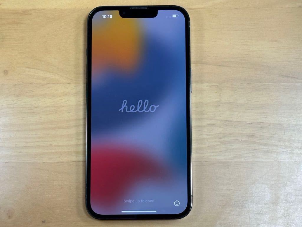 iPhone 13 pro 256GB SIMフリー グラファイト バッテリー最大容量93%