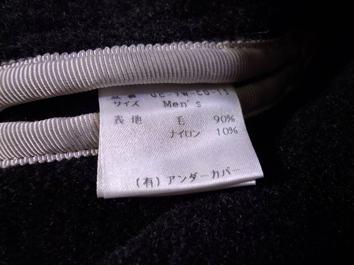 JONIO愛用アンダーカバー 超希少 初期オリジナル 爪ダッフルコート 貴重なMensFree/美品 undercover/undercoverism JONIO愛用 アンダーカバー UNDERCOVER &amp;amp; Undercover SHOW