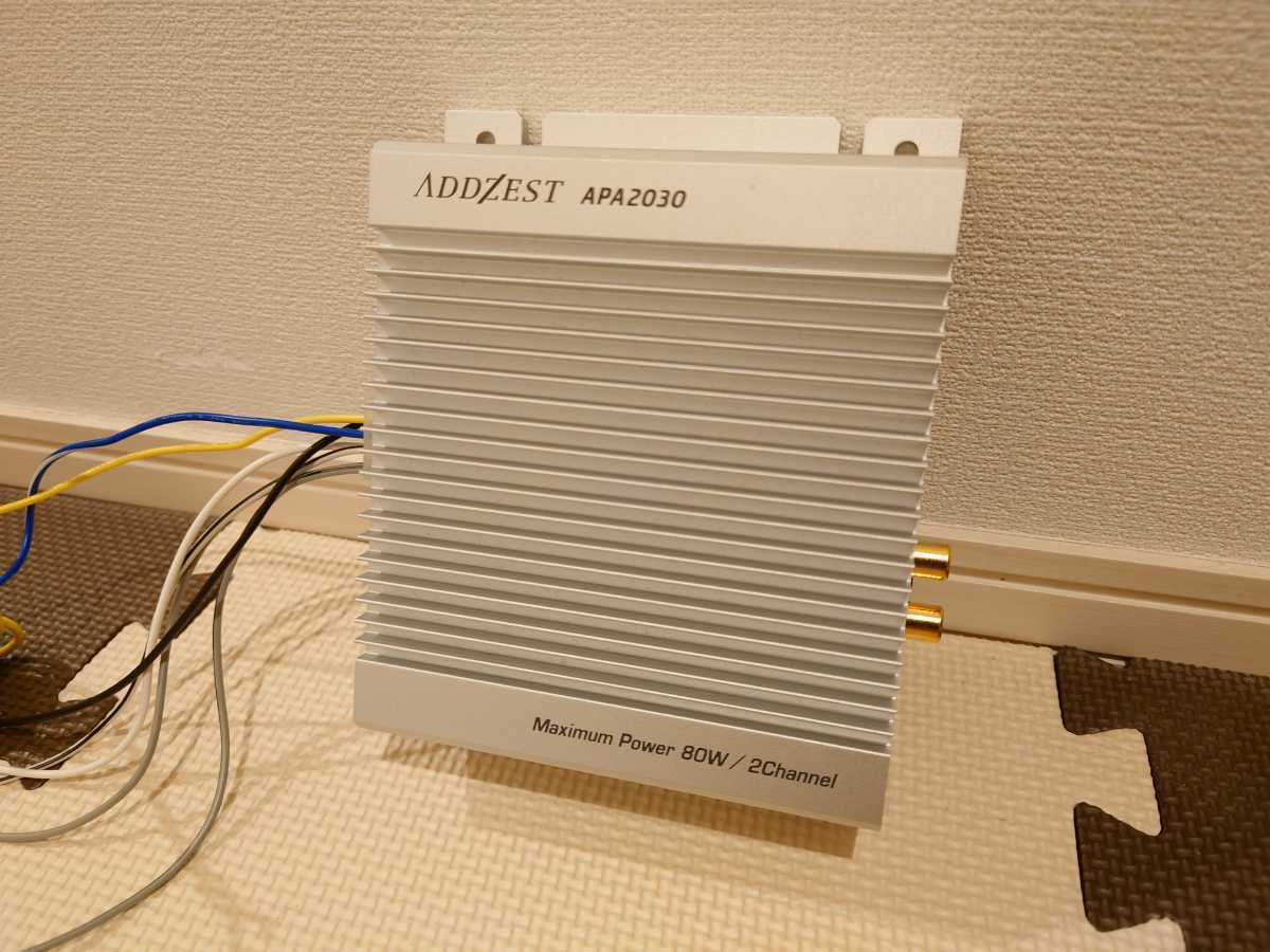 アゼスト ADDZEST APA2030 80W 2CH アンプ ADDZEST A-160 パワーアンプ