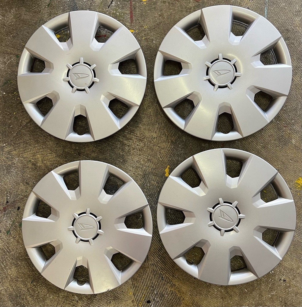 【純正品】　ダイハツ　アトレースチール　13ｘ4.5J 100-4+45　ハブ経54ｍｍ（実測） 純正 13インチ アトレー S320G 13×4.50B ホイール2本セット★13&frasl;4.5J&frasl;100&frasl;4H&frasl;+45★即納