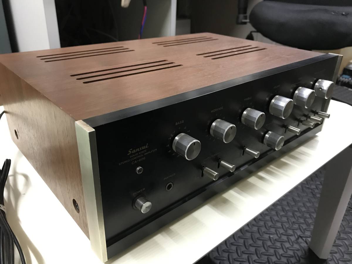 サンスイ プリアンプ CA-606 動作良好品 【公式通販】