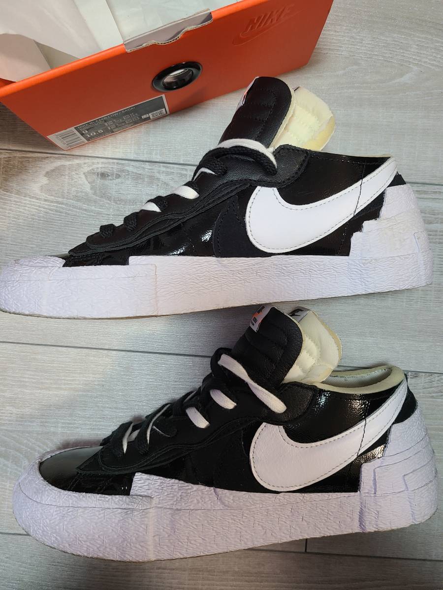 【1円スタート】ナイキ NIKE × サカイ SACAI Blazer Low ブレザー ロー 黒 27.0cm ナイキ sacai サカイ Green Small NIKE(ナイキ