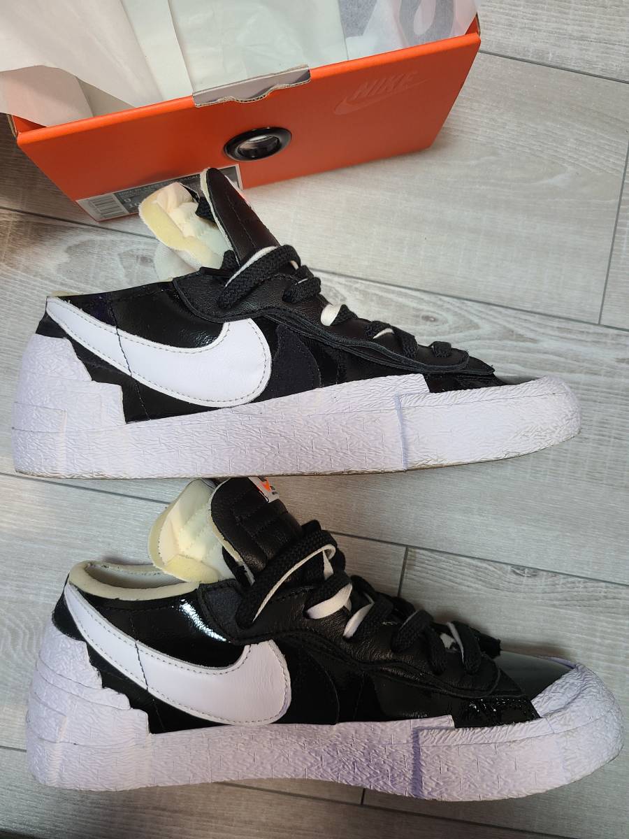 【1円スタート】ナイキ NIKE × サカイ SACAI Blazer Low ブレザー ロー 黒 27.0cm ナイキ sacai サカイ Green Small NIKE(ナイキ