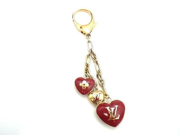  1円 LOUIS VUITTON ルイヴィトン M65759 ビジューサック クール ハート キーリング キーホルダー バッグチャーム レッド系 AD7813ウM(ルイ・ヴィトン)｜売買されたオークション情報、yahooの商品情報 ルイ・ヴィトン