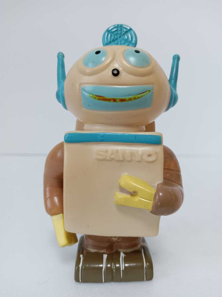 サイボット☆ロボッチ☆ソフビ☆貯金箱 ポエムのソフビ人形「サイボット