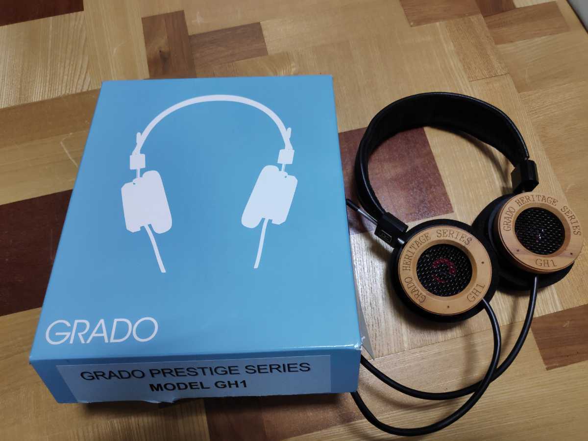 GRADO GH1 ヘッドホン GH1 GRADO Grado PHILE GRADO、米NY産メープル材