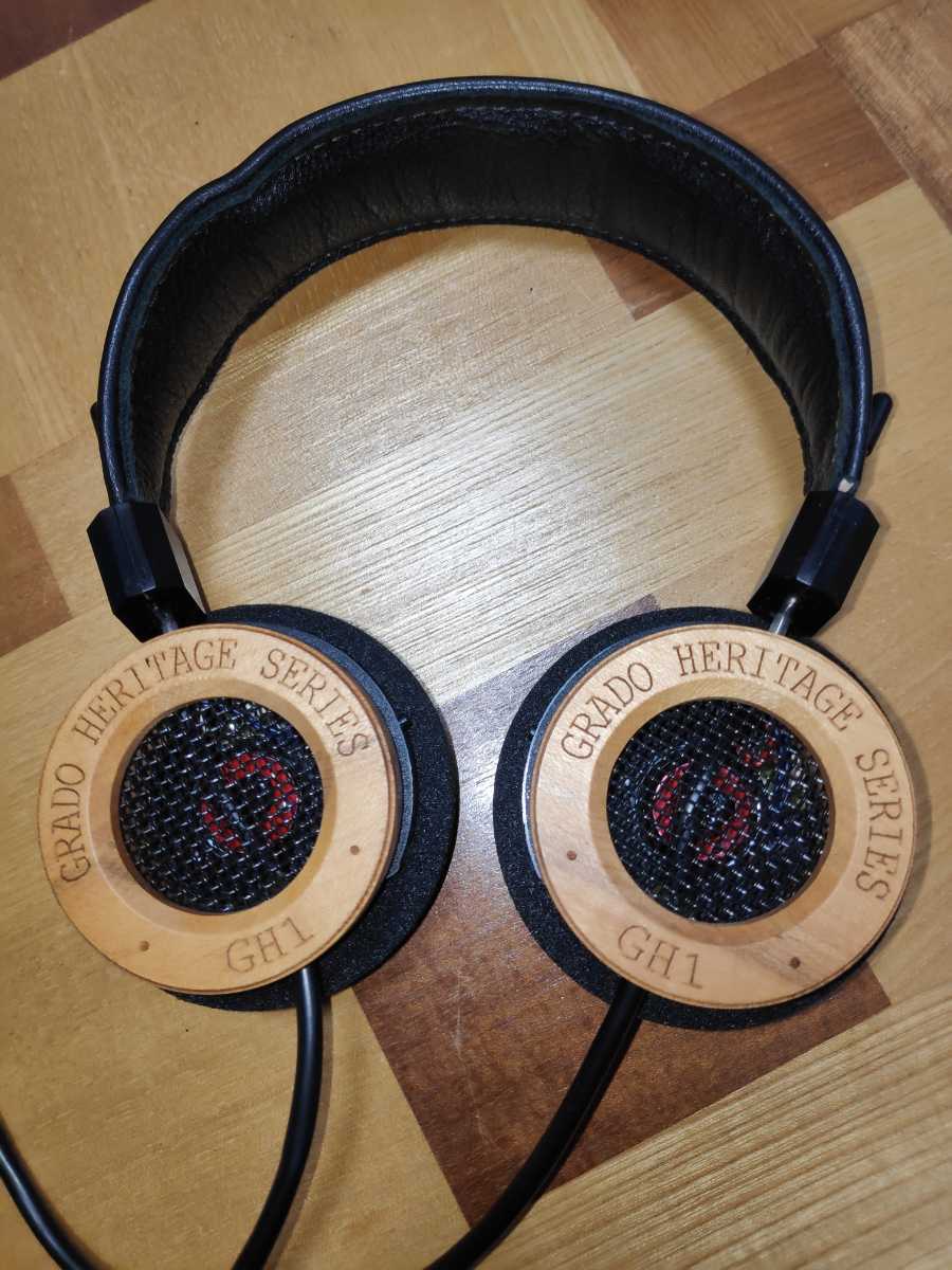 GRADO GH1 ヘッドホン GH1 GRADO Grado PHILE GRADO、米NY産メープル材