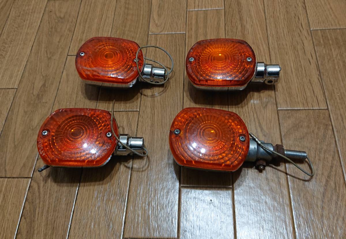 カワサキ Z400FX ウインカー セット 検索 純正 当時物 メッキ Z FX CBX
