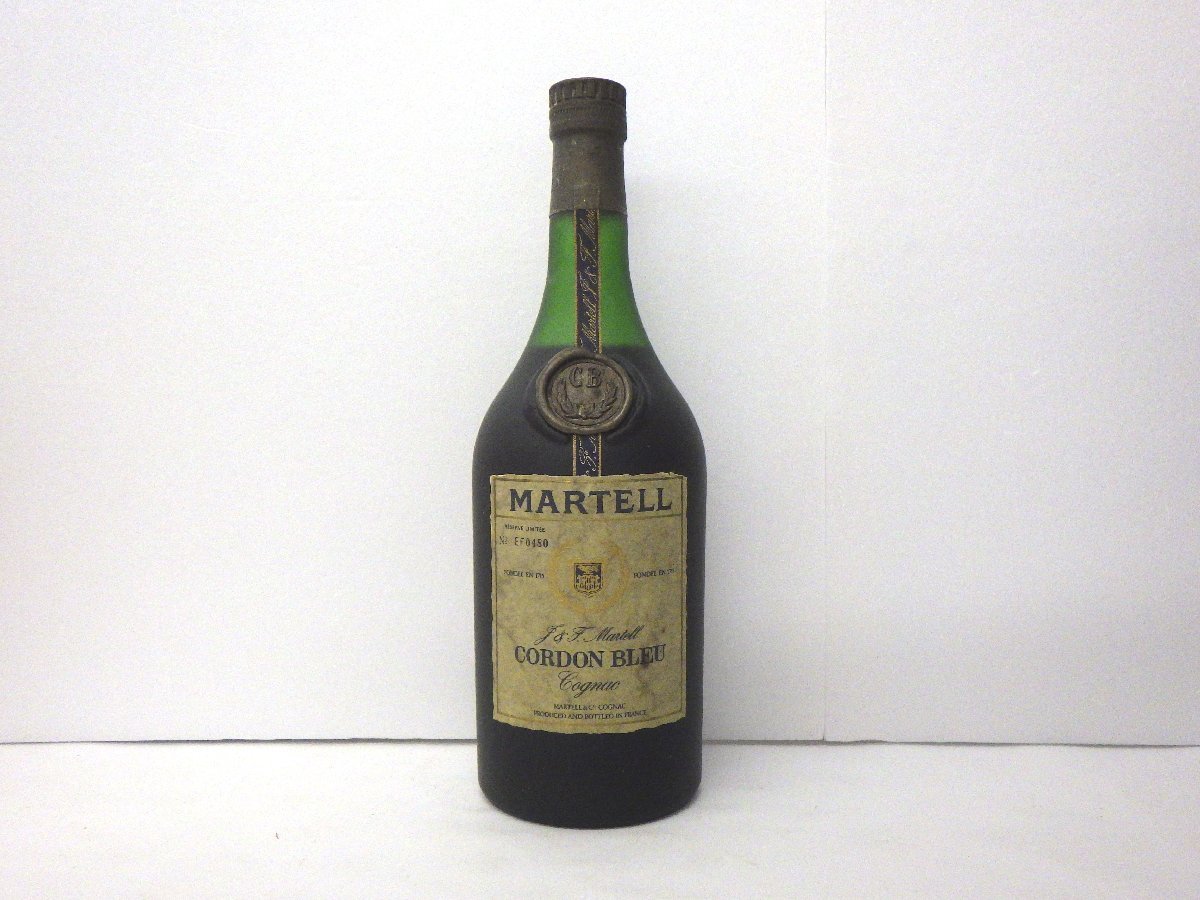 古酒 未開栓 MARTELL マーテル CORDON BLEU コルドンブルー COGNAC
