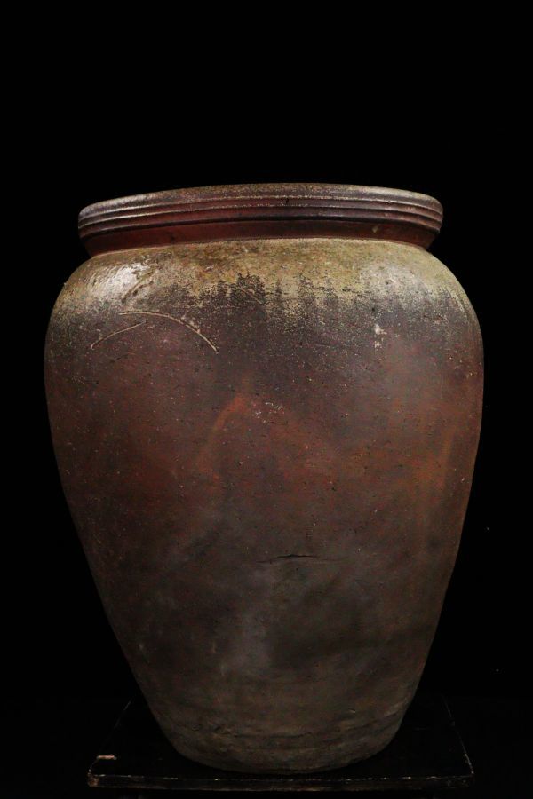 室町時代 大壺 窯印あり 古備前大甕 | 古備前 高さ90cm 重量85Kg 本 本