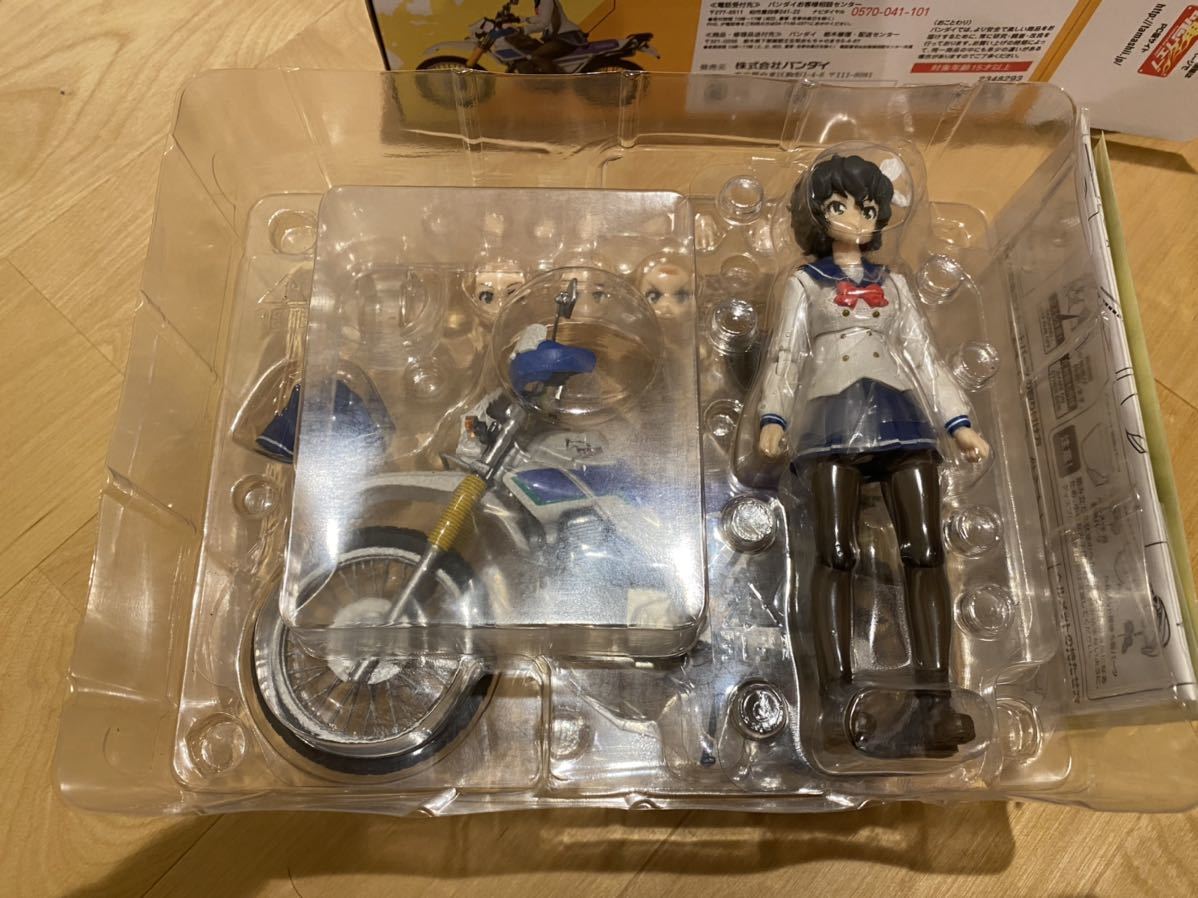 S.H.Figuarts 天野恩紗 (制服) ＆SEROW225W ばくおん！！　バンダイ　開封済み 天野恩紗（制服）＆SEROW225W | フィギュア 1215-82未検品 Arts 魂ウェブ商店限定予約購入特典付属