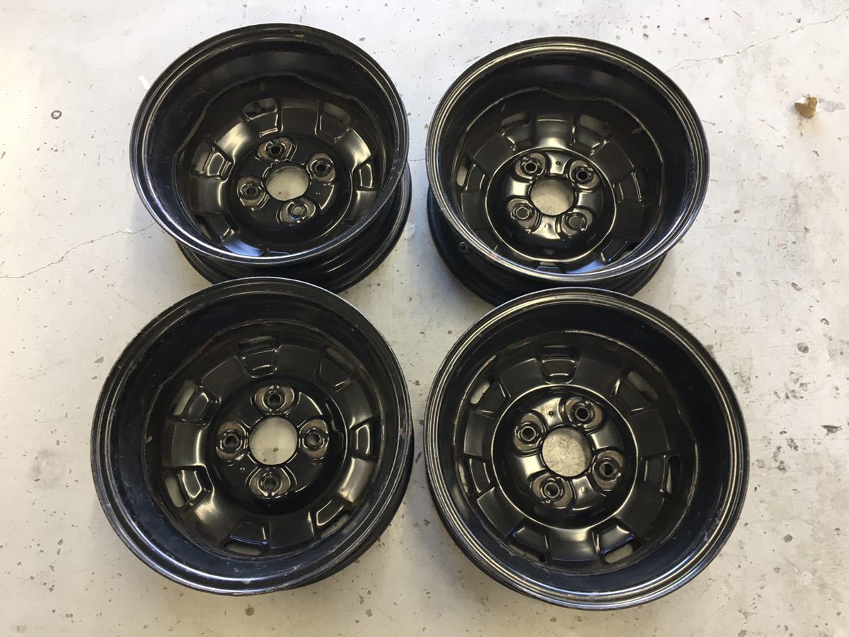 車 C52 日産純正 スチールホイール 14インチ 14x5J 4穴 バネット