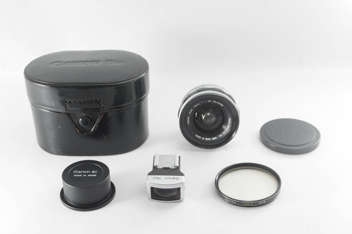 ★超美品★ Canon キヤノン 19mm F3.5 L39 ライカマウント ファインダー 付属品満載★清潔感溢れる綺麗な外観! カビ・クモリなし! 完動品! 19mm Canon FL 《中古》Canon 超 Pages