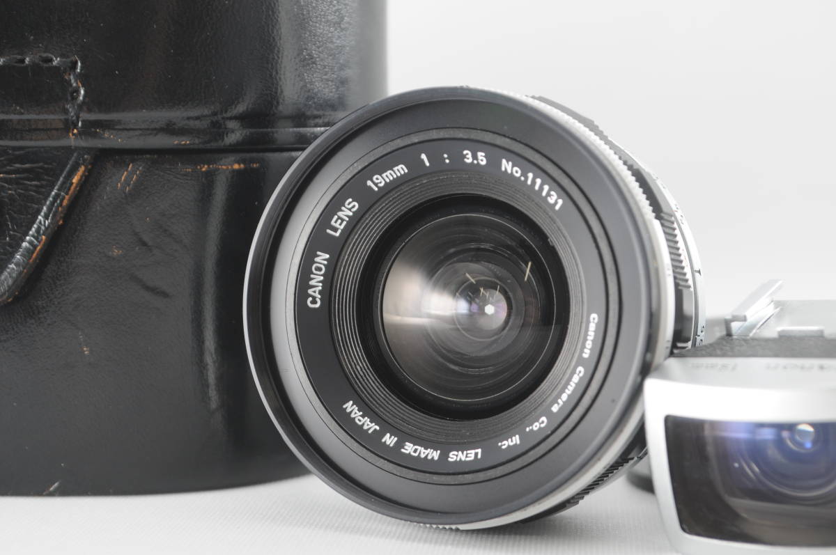 ★超美品★ Canon キヤノン 19mm F3.5 L39 ライカマウント ファインダー 付属品満載★清潔感溢れる綺麗な外観! カビ・クモリなし! 完動品! 19mm Canon FL 《中古》Canon 超 Pages