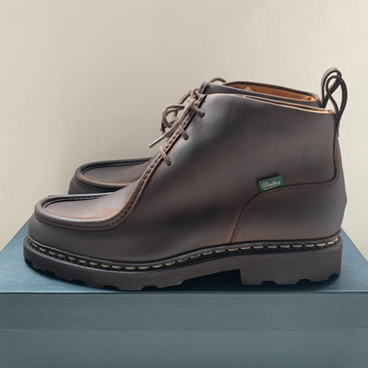 新品 フランス製 パラブーツ PARABOOT チロリアンブーツ MUCY 