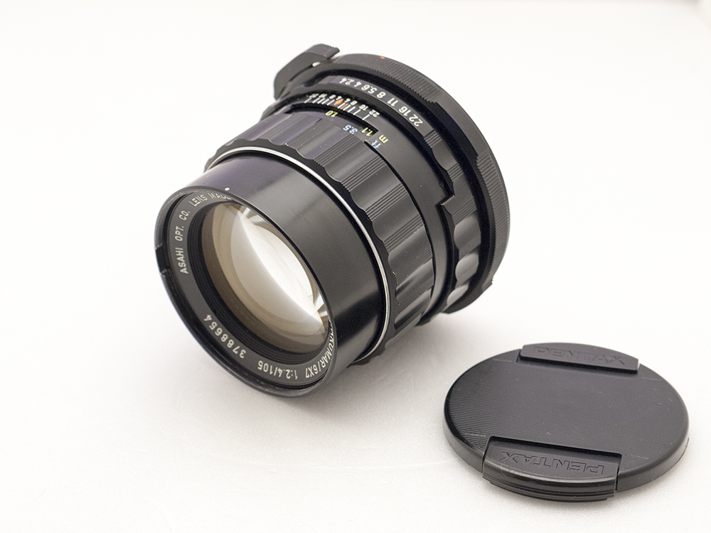 PENTAX ペンタックス 67 105mm F2.4 スーパータクマー 6×7 105/2.4 外観
