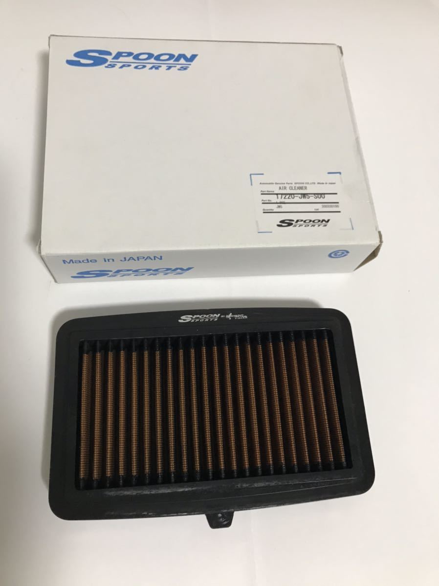 S660用SPOONエアクリーナー S660 エアクリーナー 中古品 スプーン 17220-JW5-S00 純正形状 ホンダ