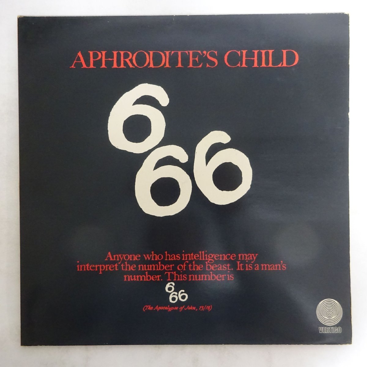 新品，お買い得 13069652; UK盤/2LP Aphrodite's Child / 666(一般)｜売買されたオークション情報、yahooの商品情報をアーカイブ公開 - オークファン 一般