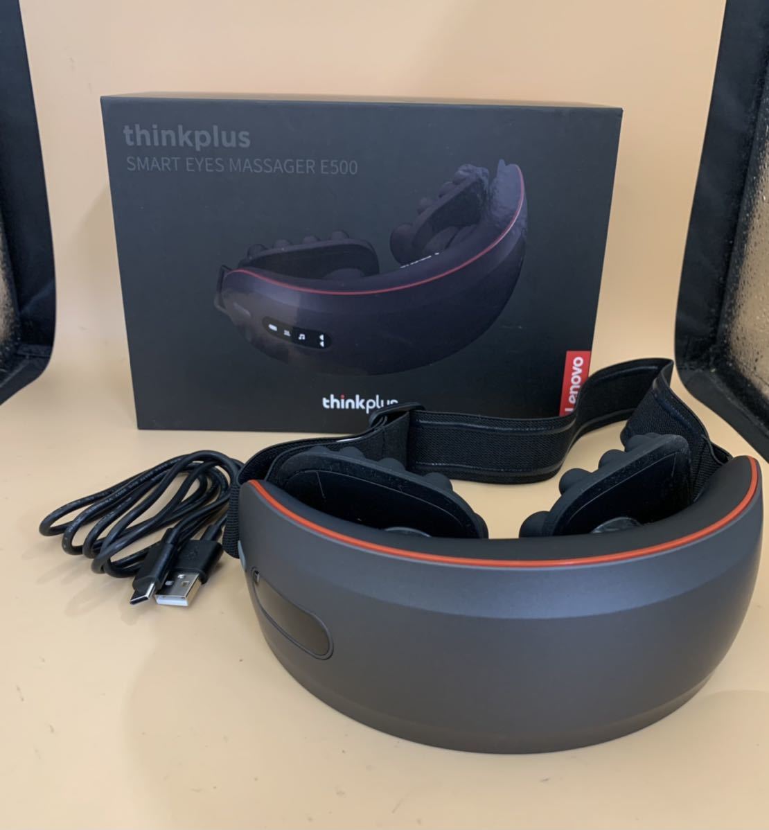 s51019-6029 Lenovo Thinkplus スマートアイマッサージャー E500 目元ケアアイマスク