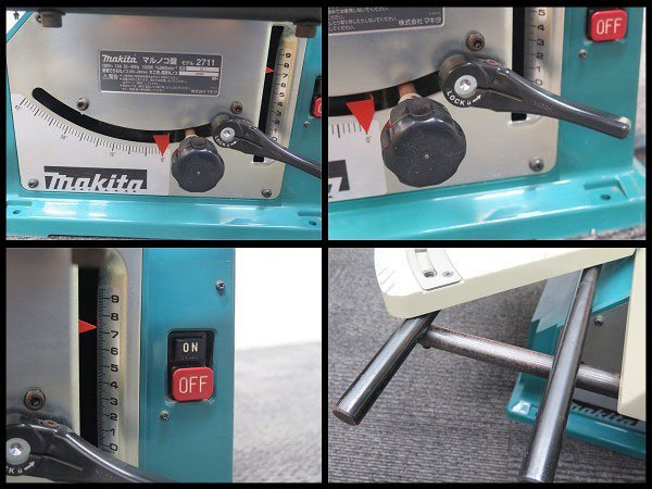makita⁄マキタ 255mm マルノコ盤 2711 丸のこ盤⁄丸鋸盤⁄