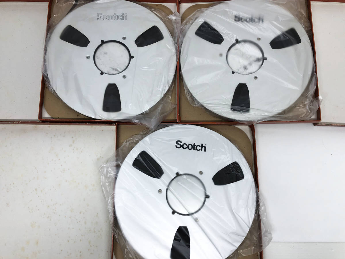 オープンリール】 10号オープンリールテープ Scotch TEAC AKAI maxell 