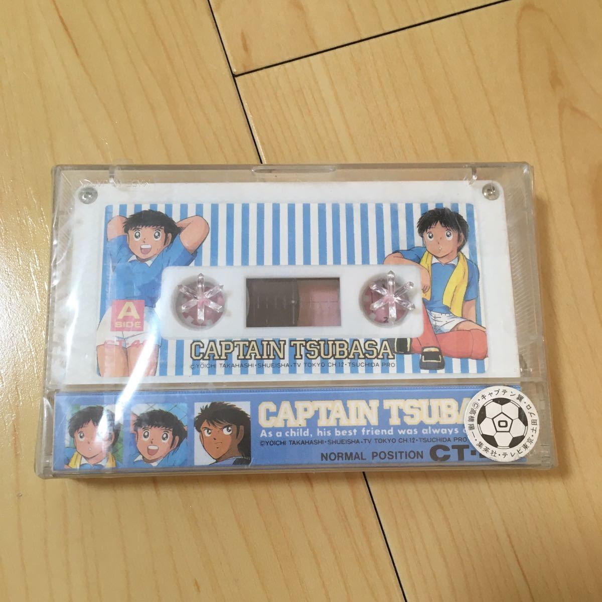 新品 未開封 カセットテープ キャプテン翼 昭和レトロ 当時物 レア 昭和 レトロ 録音用カセットテープ 公式ライセンス 商品 録音用 貴重
