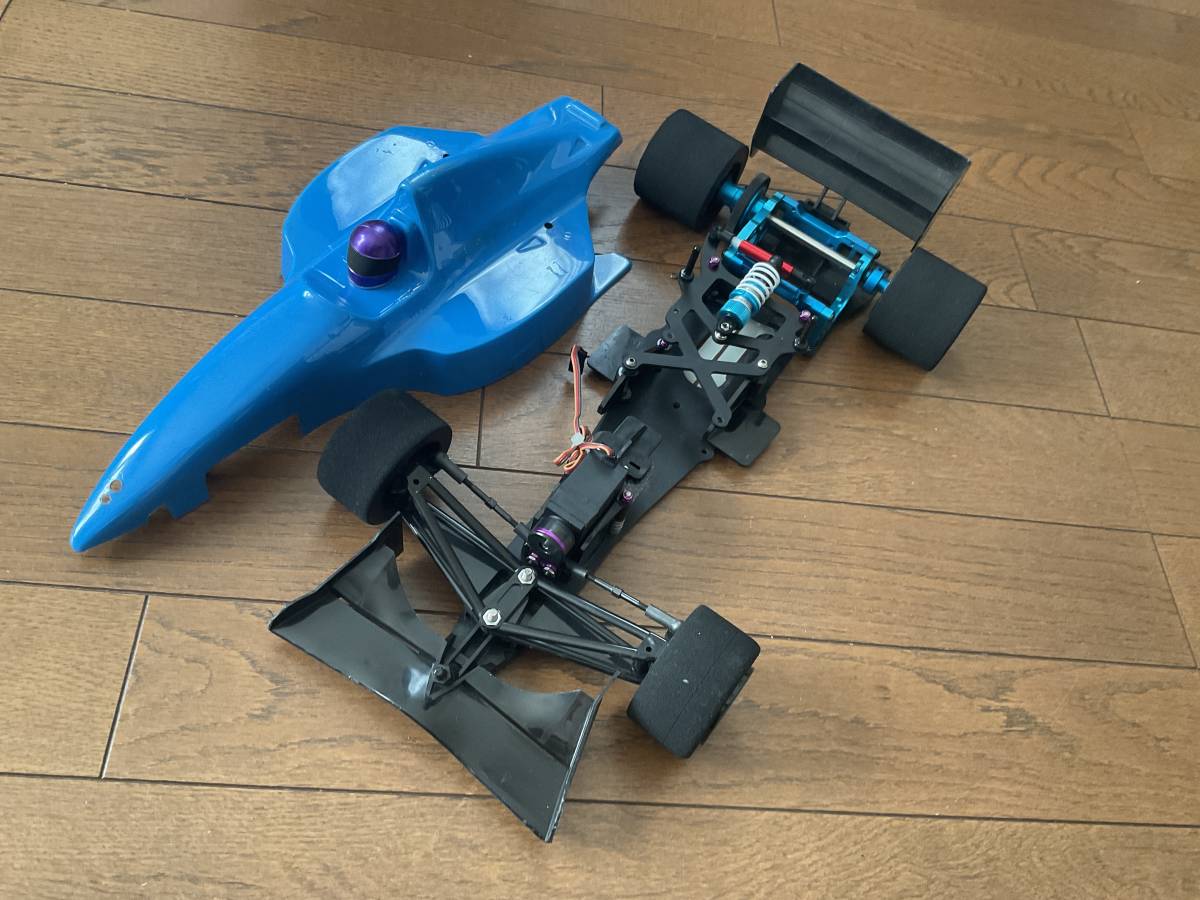 タミヤ　F104W ヨコモS-007サーボ付き