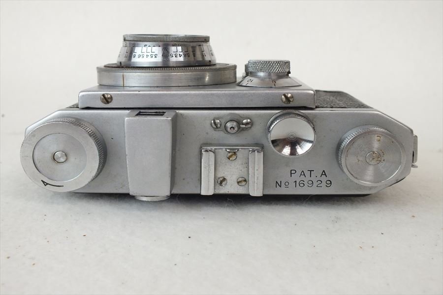 □ TOMY PAT.A No16929 フィルムカメラ ビンテージ PARAGON 3.5 75