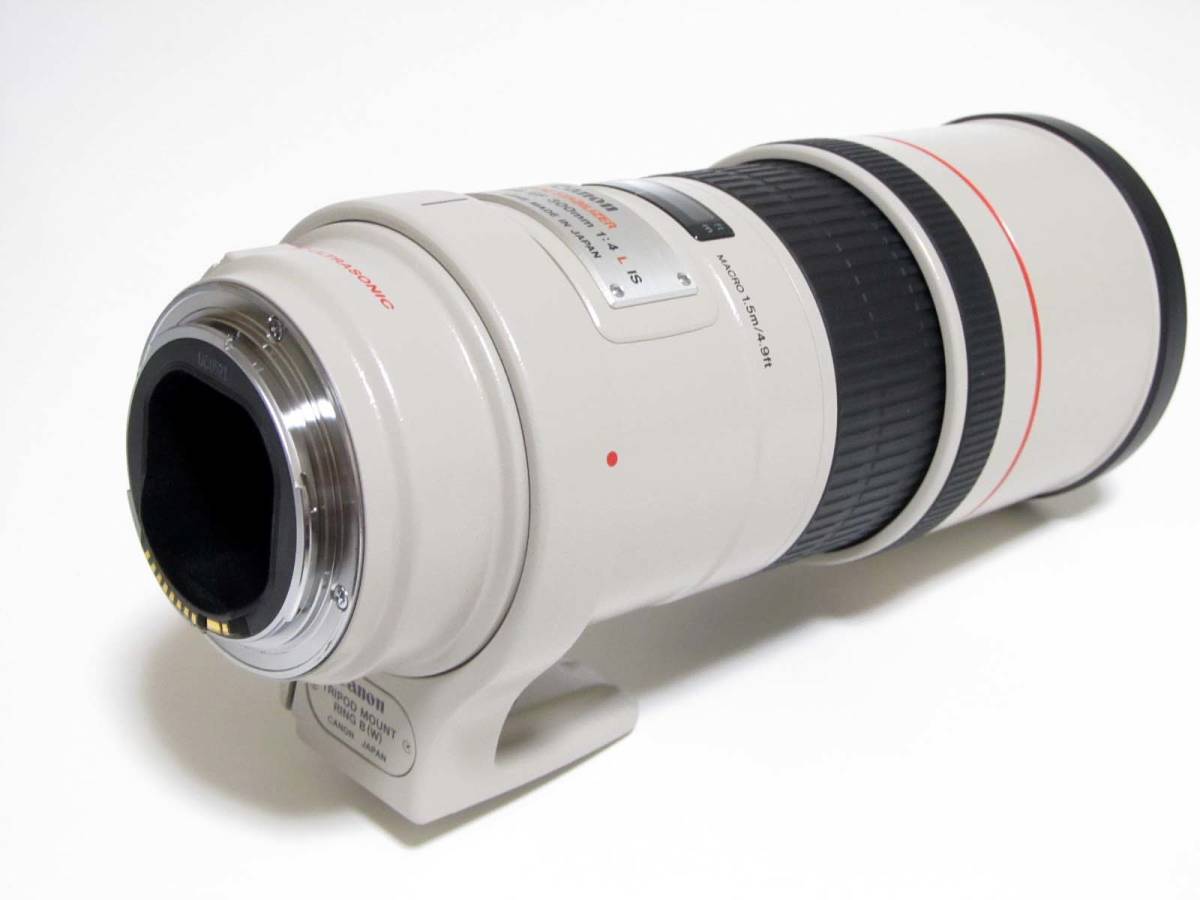 CANON キヤノン EF300mm F4L IS USM 元箱・付属品完備 美品 F4L USM IS