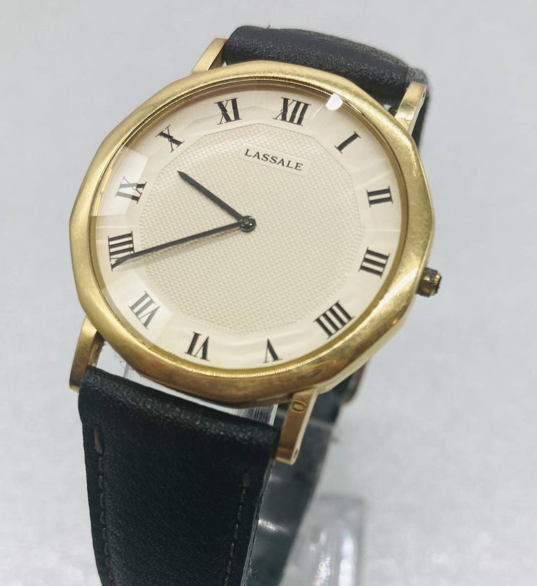 SEIKO ラサール クォーツ 腕時計 ゴールドカラー不動 ◇ セイコー