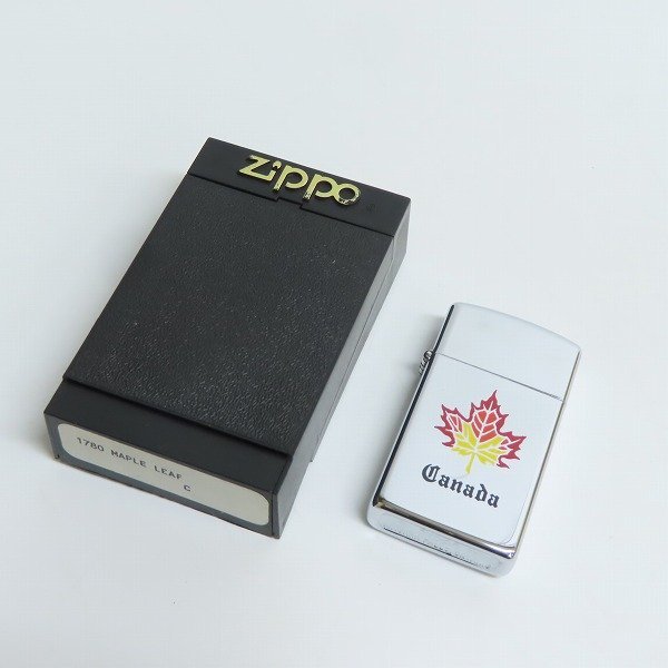 ZIPPO Canada SOLID BRASS カナダ 国旗 CANADA ジッポー MAPLE
