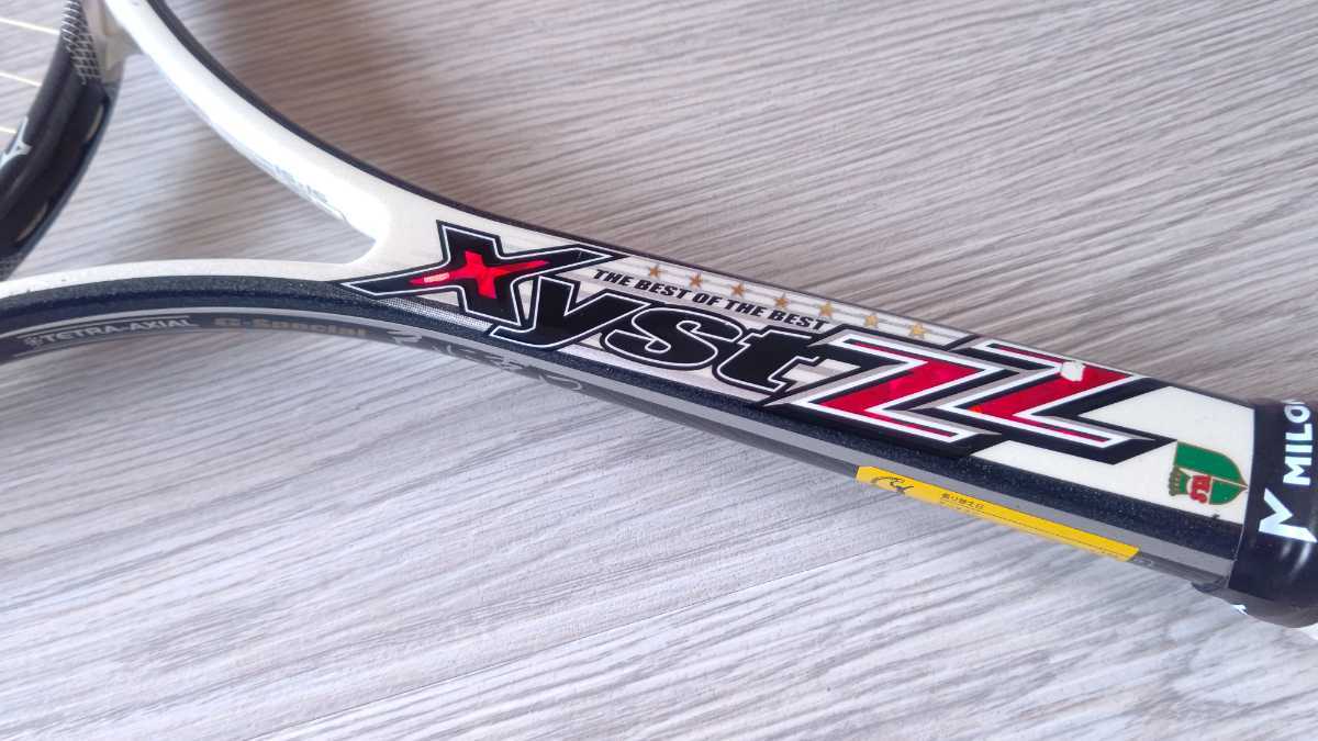 レア MIZUNO Xyst ZZ G-SPECIAL 己に克つ ジスト ミズノ 軟式 テニス