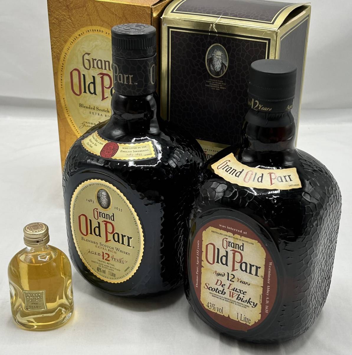 未開栓 Old Parr オールド パー デラックス 12年 スコッチウイスキー