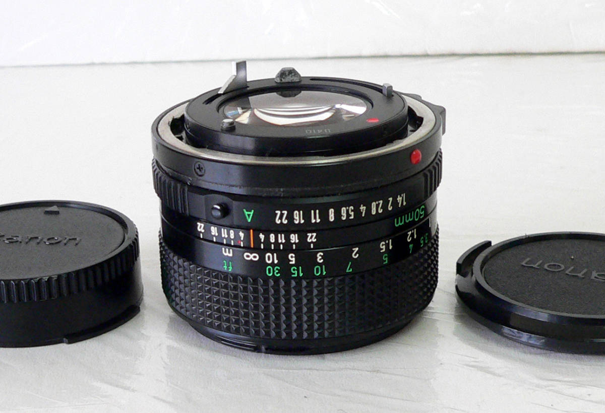 キャノン Canon ニューFD 50mm F/1.4 MF 標準レンズ l4024 家電、AV