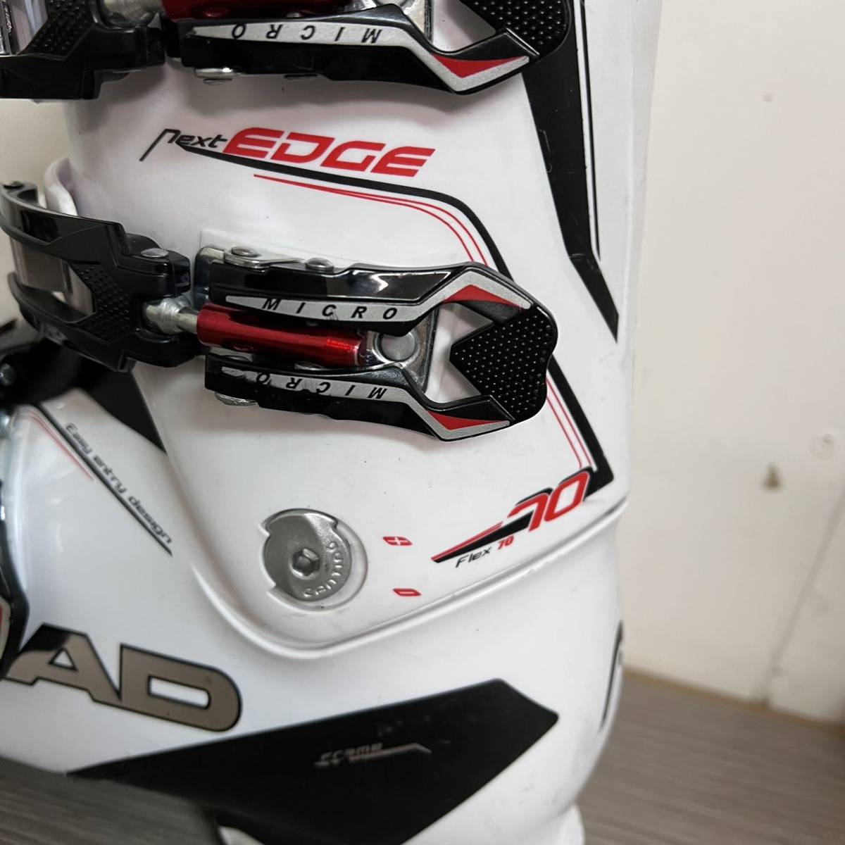 管3973 HEAD スキー ブーツNext Edge Flex70 26.0-26.5cm 309mm スキー