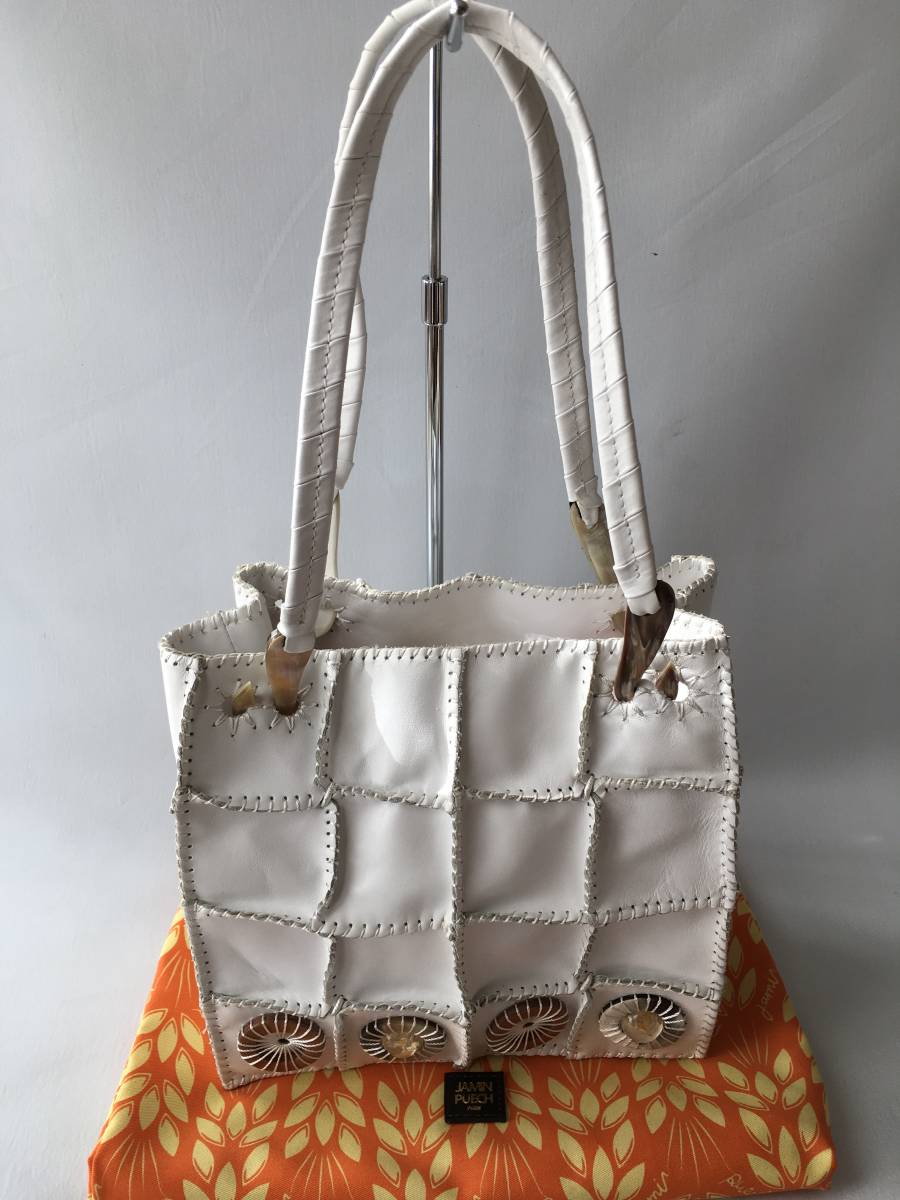 極美品 JAMIN PUECH（ジャマンピュエッシュ）パッチワーク バッグ 