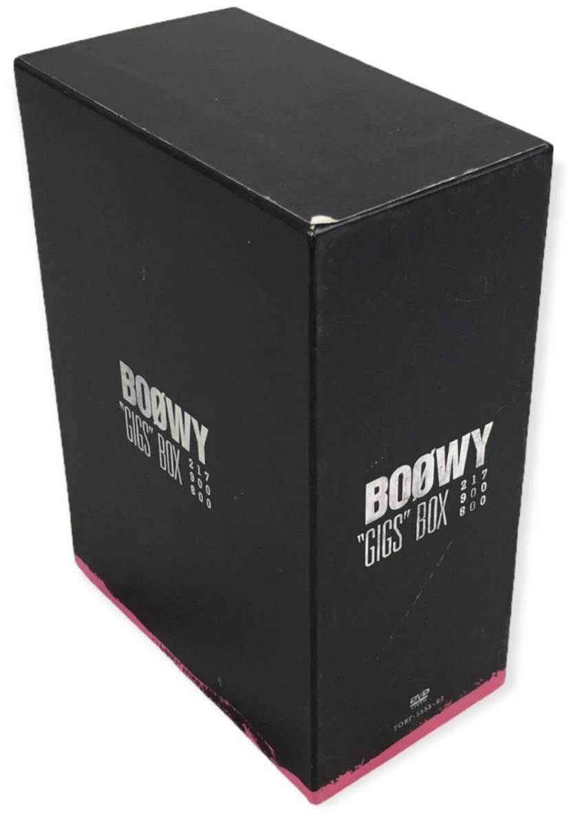 2026，低価 HY1202F GIGS BOX 限定版 DVD BOX TOBF-5555~62 BOWY(BOOWY)｜売買されたオークション情報、yahooの商品情報をアーカイブ公開 - オークファン は行