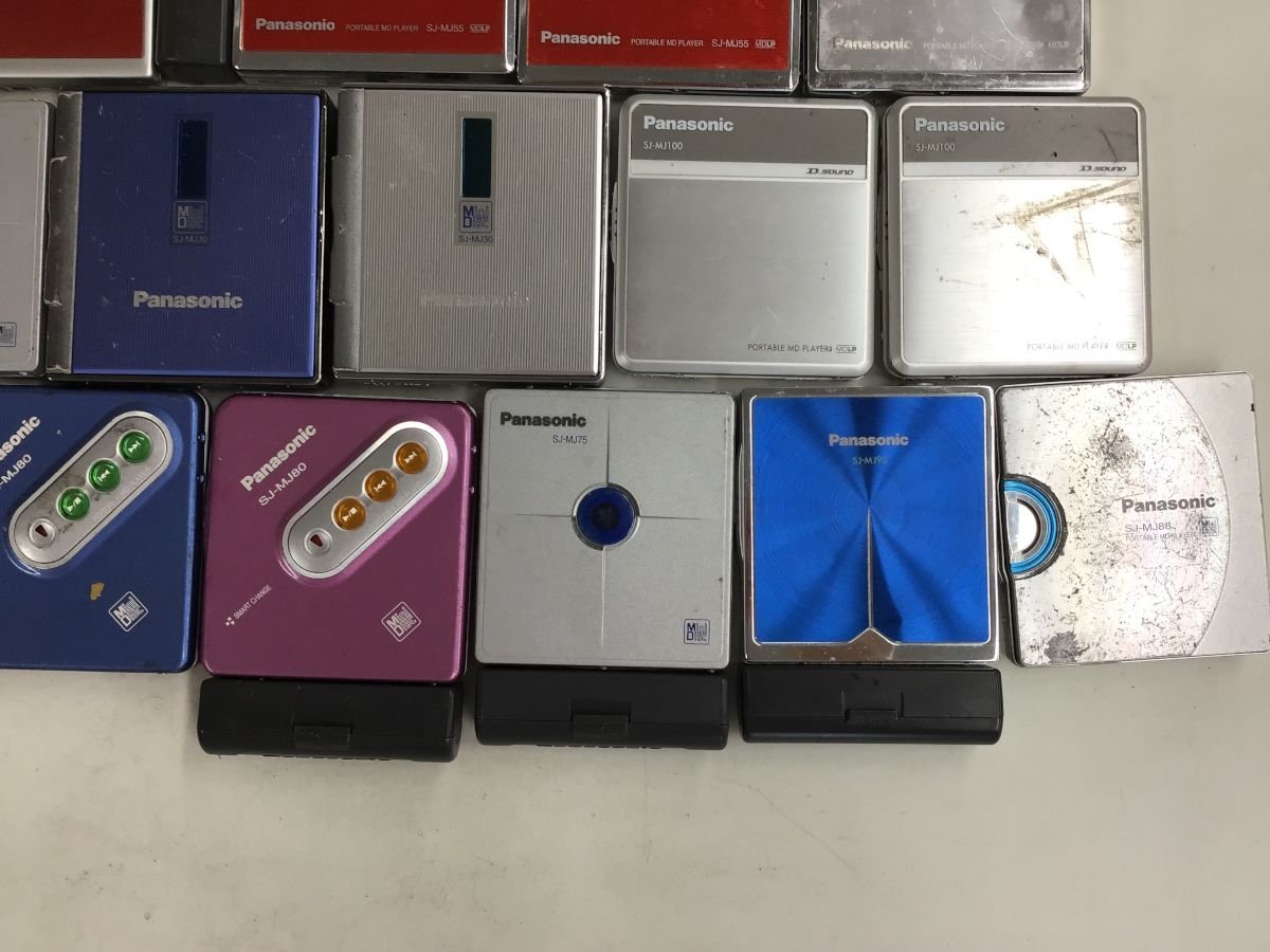 【新品未使用】Panasonic ポータブルMD プレイヤーSJ-MJ80-A 中古品】Panasonic パナソニック SJ-MJ80-A ブルー ポータブルMD